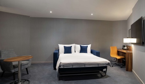 Habitación, 1 cama de matrimonio grande, accesible para personas con discapacidad