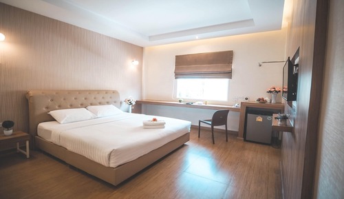 Habitación Deluxe doble, 1 cama de matrimonio grande