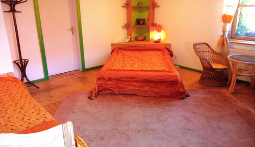 Habitación doble, vistas al patio