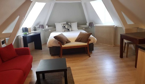 Habitación cuádruple, baño privado (Etage 1)