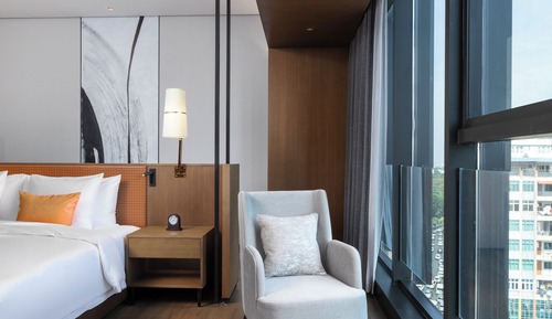 Suite ejecutiva, 1 cama de matrimonio grande, vistas al río