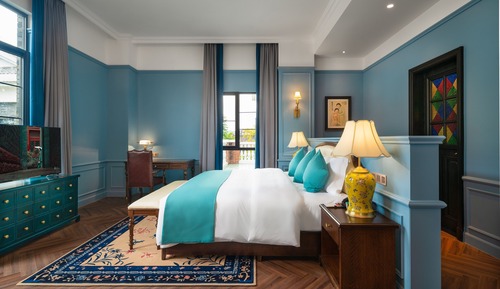 Habitación Premium, 1 cama de matrimonio grande con sofá cama, vistas al patio