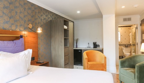 Habitación superior, 1 cama de matrimonio grande