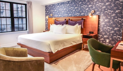 Suite, 1 cama de matrimonio grande con sofá cama