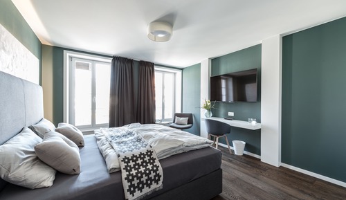 Habitación doble, vistas a la ciudad