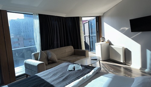 Habitación estándar, terraza, vistas a la ciudad