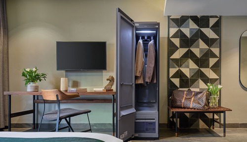 Habitación Deluxe, 1 cama de matrimonio grande, vistas a la ciudad