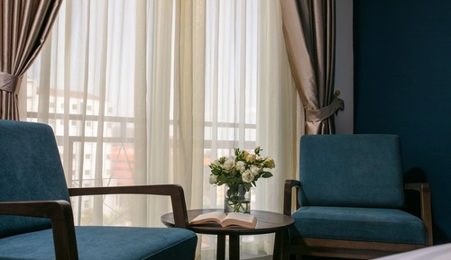 Habitación familiar, vistas al jardín