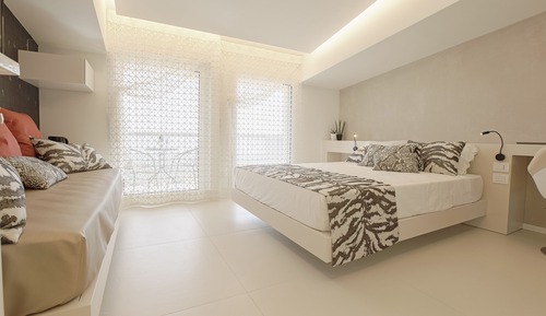 Suite panorámica, 1 cama de matrimonio, balcón, vistas al mar