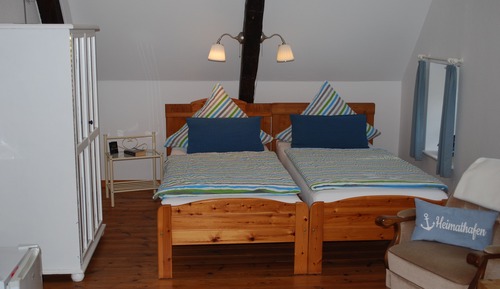 Habitación doble, 1 cama de matrimonio, no fumadores, baño privado