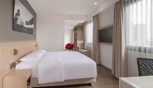 Habitación Deluxe, 1 cama de matrimonio grande, en esquina
