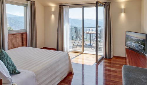 Habitación Deluxe doble, terraza, vistas al mar