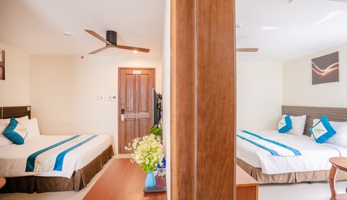 Habitación Deluxe, vistas al jardín (Family)