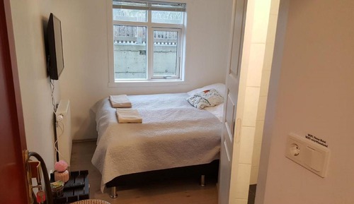 Habitación individual, baño privado