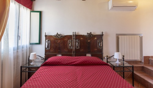 Habitación superior, vistas al jardín