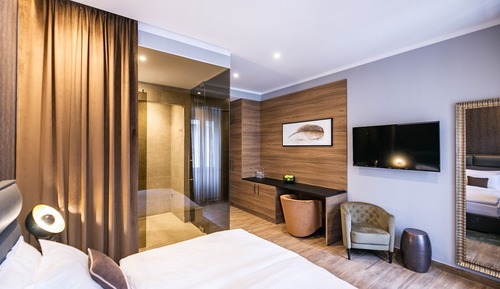 Habitación Deluxe doble, vistas a la ciudad (201)