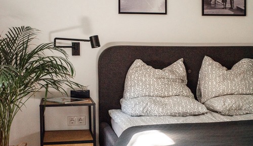 Estudio, 1 cama doble, vistas al jardín