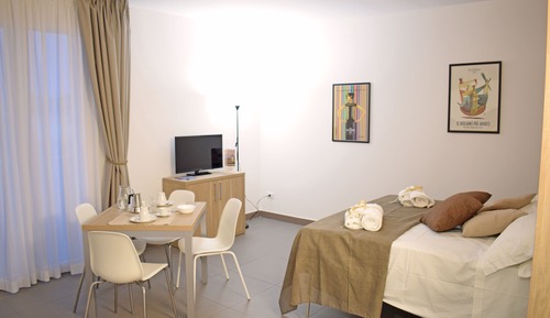 Apartamento superior, vistas al patio