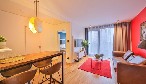 Apartamento Deluxe, 1 cama de matrimonio grande con sofá cama, no fumadores