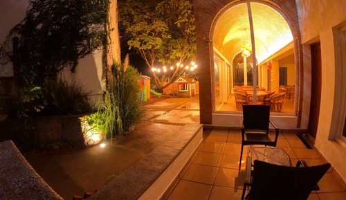 Habitación doble, 1 cama de matrimonio grande, terraza, vistas al jardín