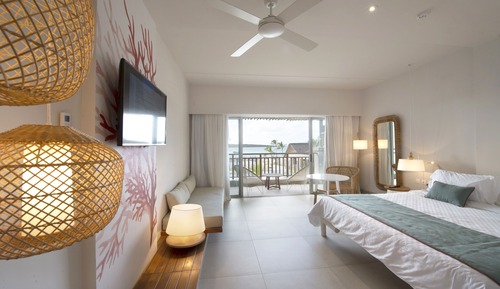 Habitación superior, vistas al mar