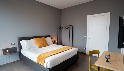 Habitación Elite con 1 cama doble o 2 individuales, vistas a la ciudad