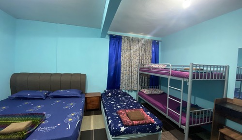 Habitación familiar, varias camas (Room No 13 Aloha)