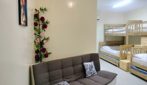 Habitación familiar, varias camas