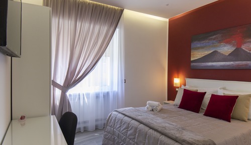 Habitación Deluxe doble, vistas a la ciudad (Stanza Fuoco)