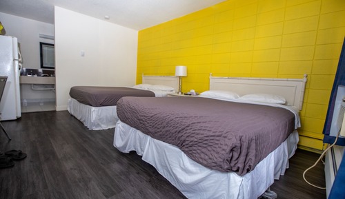 Habitación estándar, 2 camas de matrimonio, no fumadores