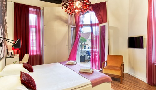 Habitación Deluxe doble, balcón