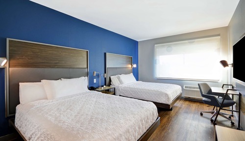 Habitación, 2 camas de matrimonio