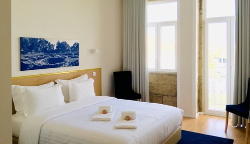 Habitación doble, balcón
