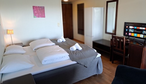 Habitación clásica con 1 cama doble o 2 individuales, 2 camas individuales