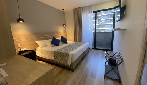 Habitación doble, 1 cama de matrimonio, balcón