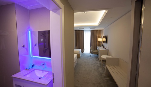 Habitación triple Deluxe, vistas al mar