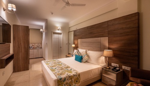 Suite, vistas a la colina