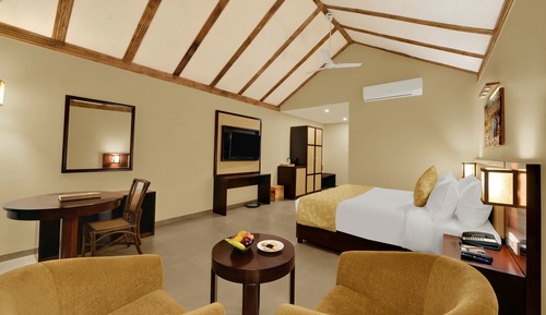 Villa superior, 1 cama de matrimonio grande