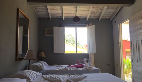 Habitación con 1 cama doble o 2 individuales, 2 camas dobles