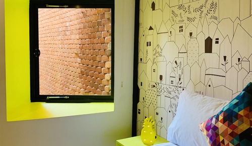 Habitación cuádruple de diseño, 2 camas dobles