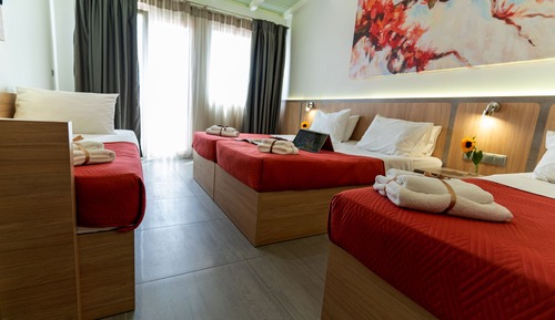 Habitación cuádruple estándar