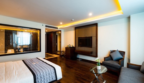 Habitación Deluxe doble, vistas a la ciudad