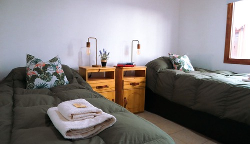 Cabaña Confort, 2 habitaciones, vistas al jardín
