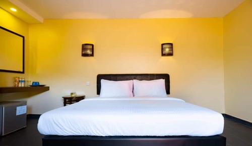 Habitación doble, en la zona del jardín