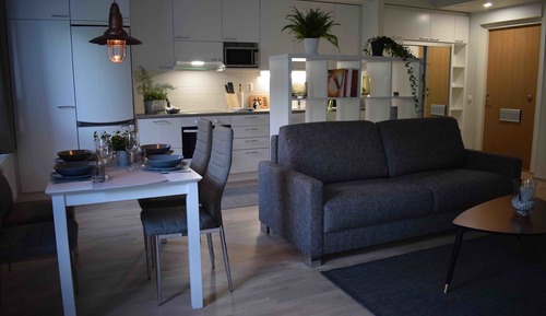 Apartamento de lujo, sauna