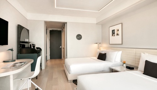 Habitación Premium, 2 camas dobles, accesible para personas con discapacidad (Communications)