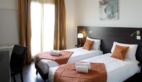 Habitación con 2 camas individuales, 2 camas individuales