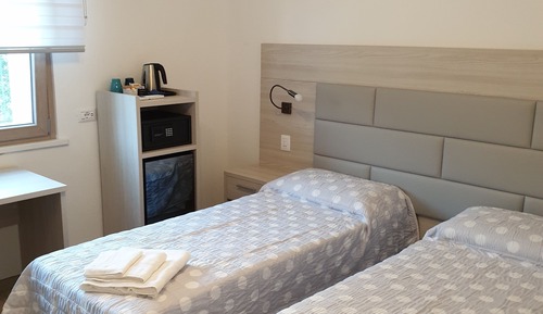 Habitación clásica con 1 cama doble o 2 individuales, vistas al jardín