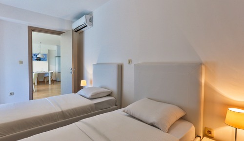 Apartamento familiar, 2 habitaciones, vistas al mar