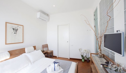 Habitación estándar doble, 1 cama doble, vistas al mar